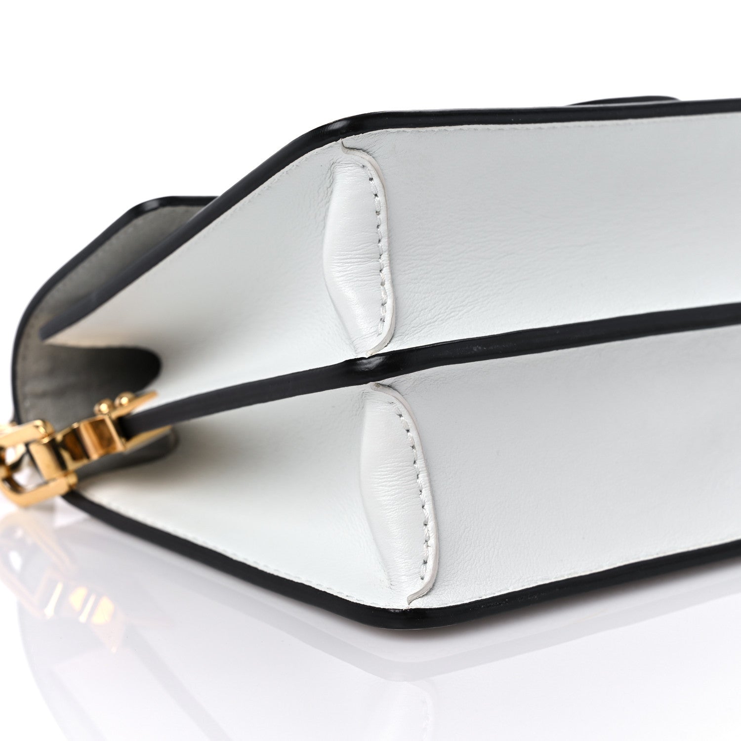 Louis Vuitton Smooth Calfskin Dauphine Mini White 7 of 9