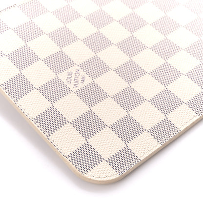 Louis Vuitton Damier Azur Neverfull MM GM Pochette Rose Ballerine 9 of 10