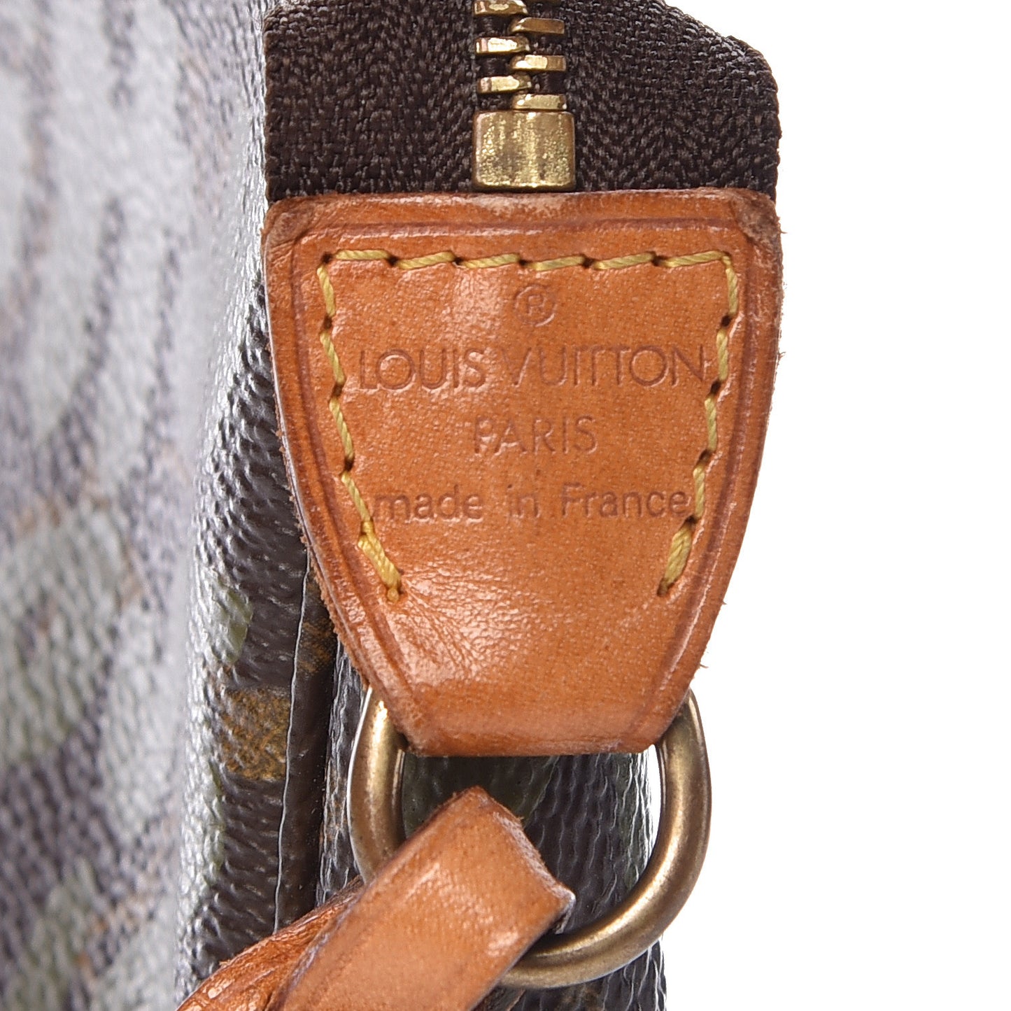 Monogram Graffiti Pochette Accessories Kaki