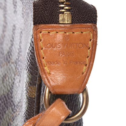 Louis Vuitton Monogram Graffiti Pochette Accessories Kaki 5 of 13