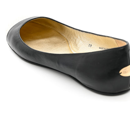 Jimmy Choo Suede Crystal Weber Flats 39 Black 13 of 16