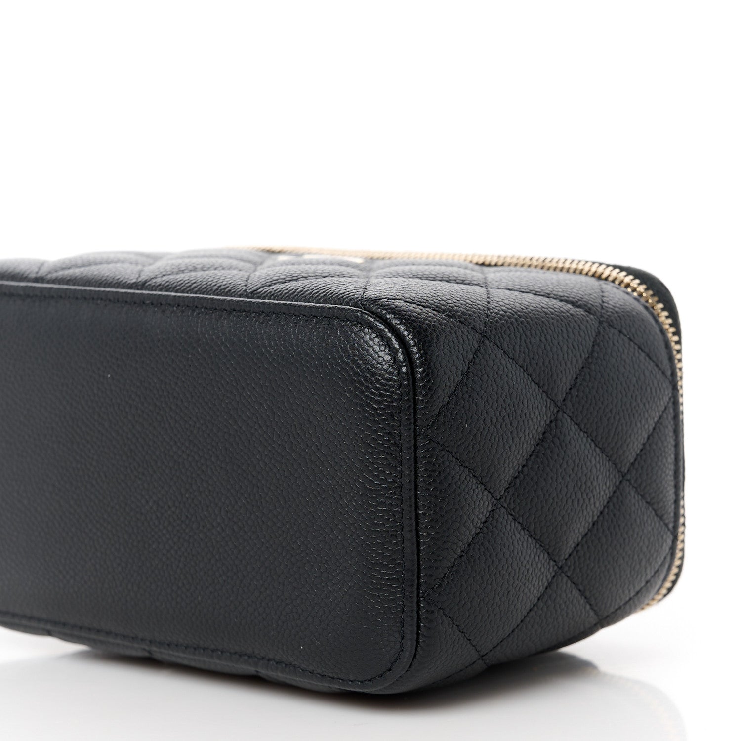 Chanel Caviar Quilted Small Vanity Case With Chain Black 10 of 11