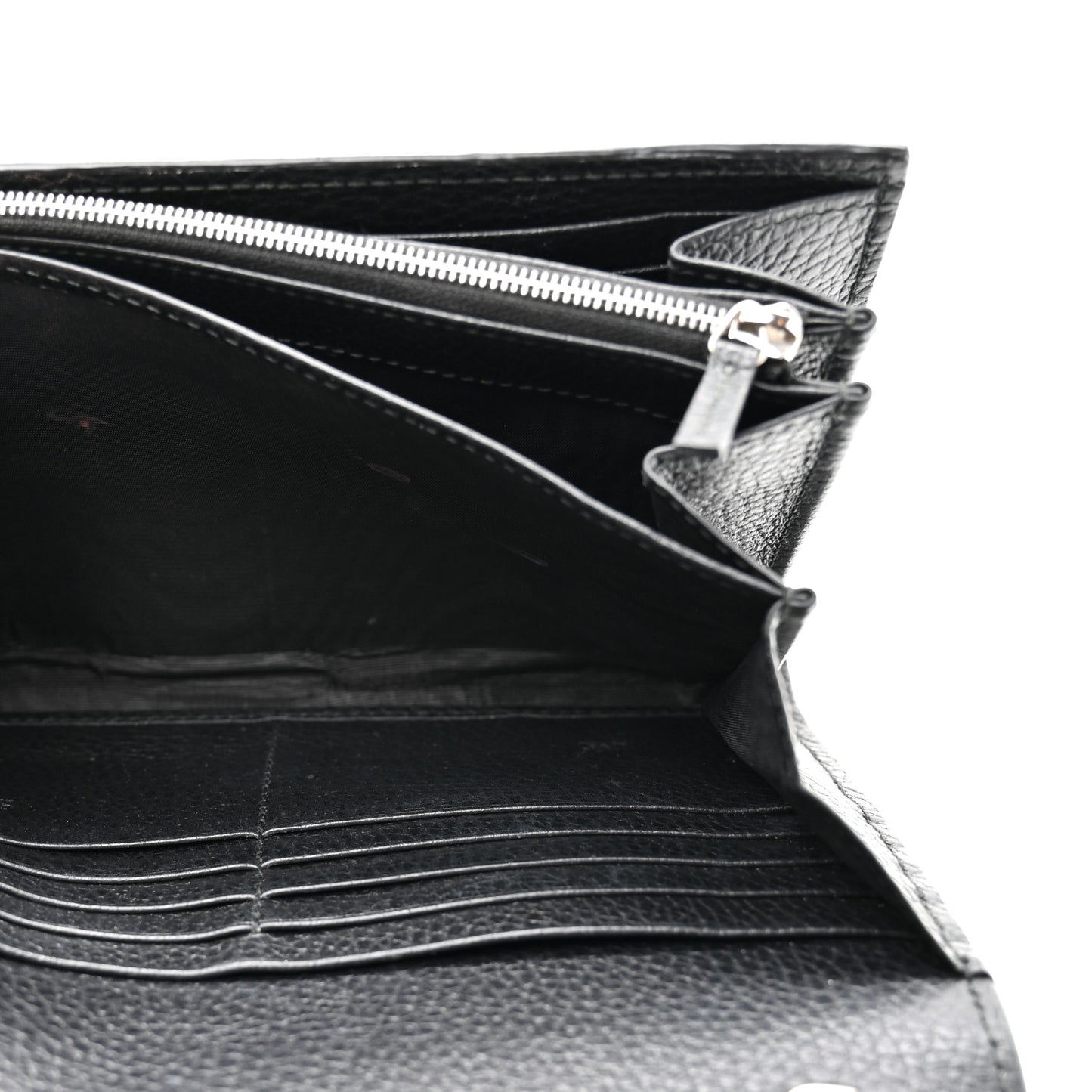 Calfskin Mini Dionysus Chain Wallet Black
