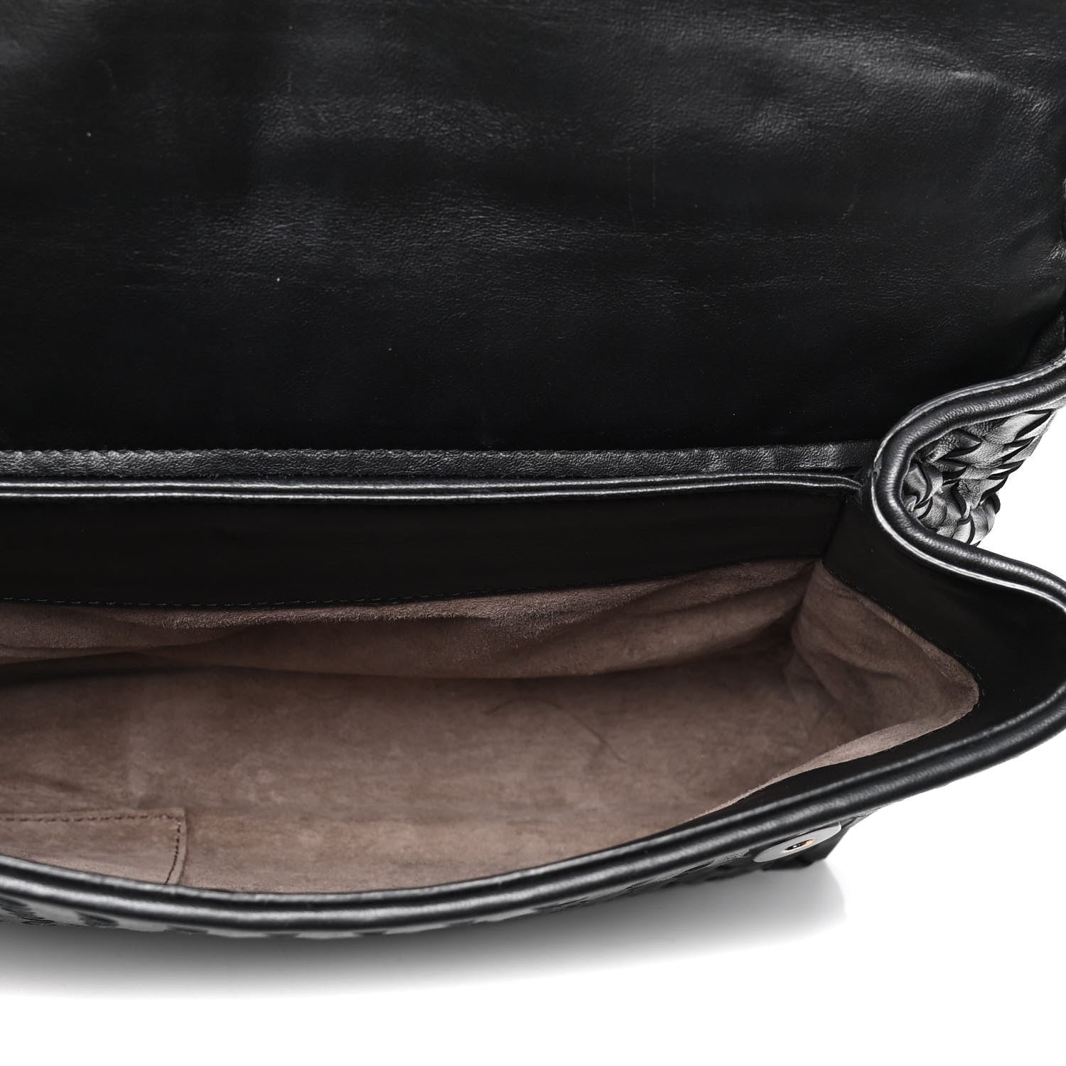 Bottega Veneta Nappa Intrecciato Medium Olimpia Shoulder Bag Black 5 of 6