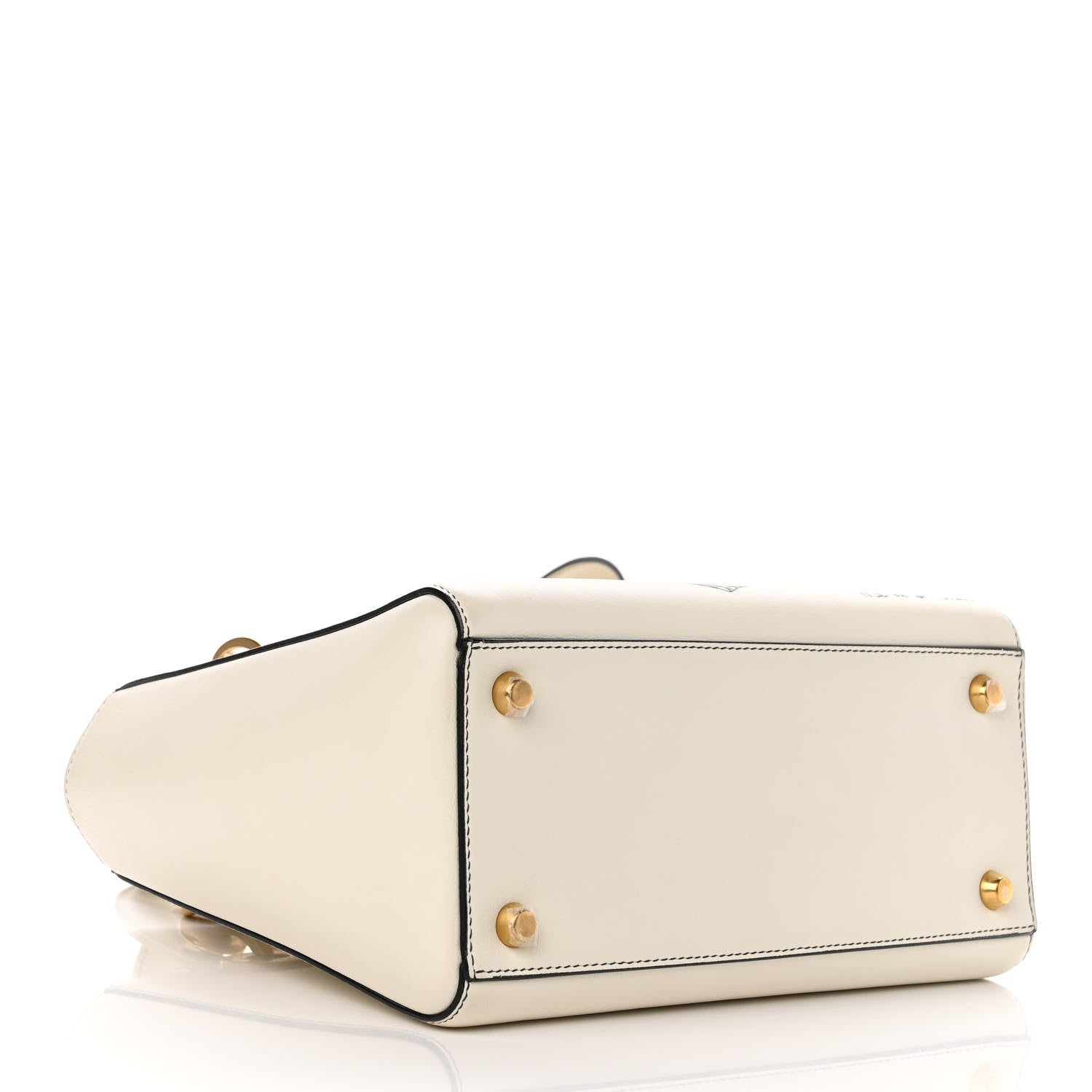 Christian Dior Calfskin Niki De Saint Phalle Heart Medium Supple Lady Dior Off White 4 of 10