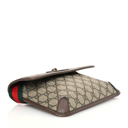 Gucci GG Supreme Monogram Neo Vintage Web Belt Bag Brown 4 of 15