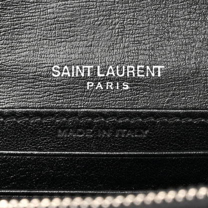 Saint Laurent Calfskin Monogram Sunset Chain Wallet 6 of 13