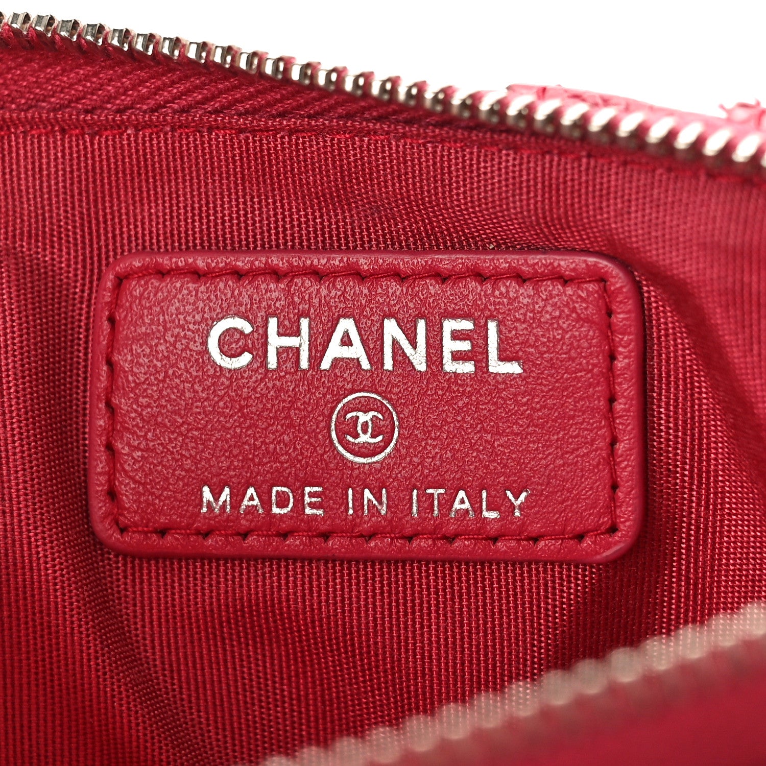 Chanel Caviar Quilted Classic Flat Wallet Pouch Pink 6 of 8