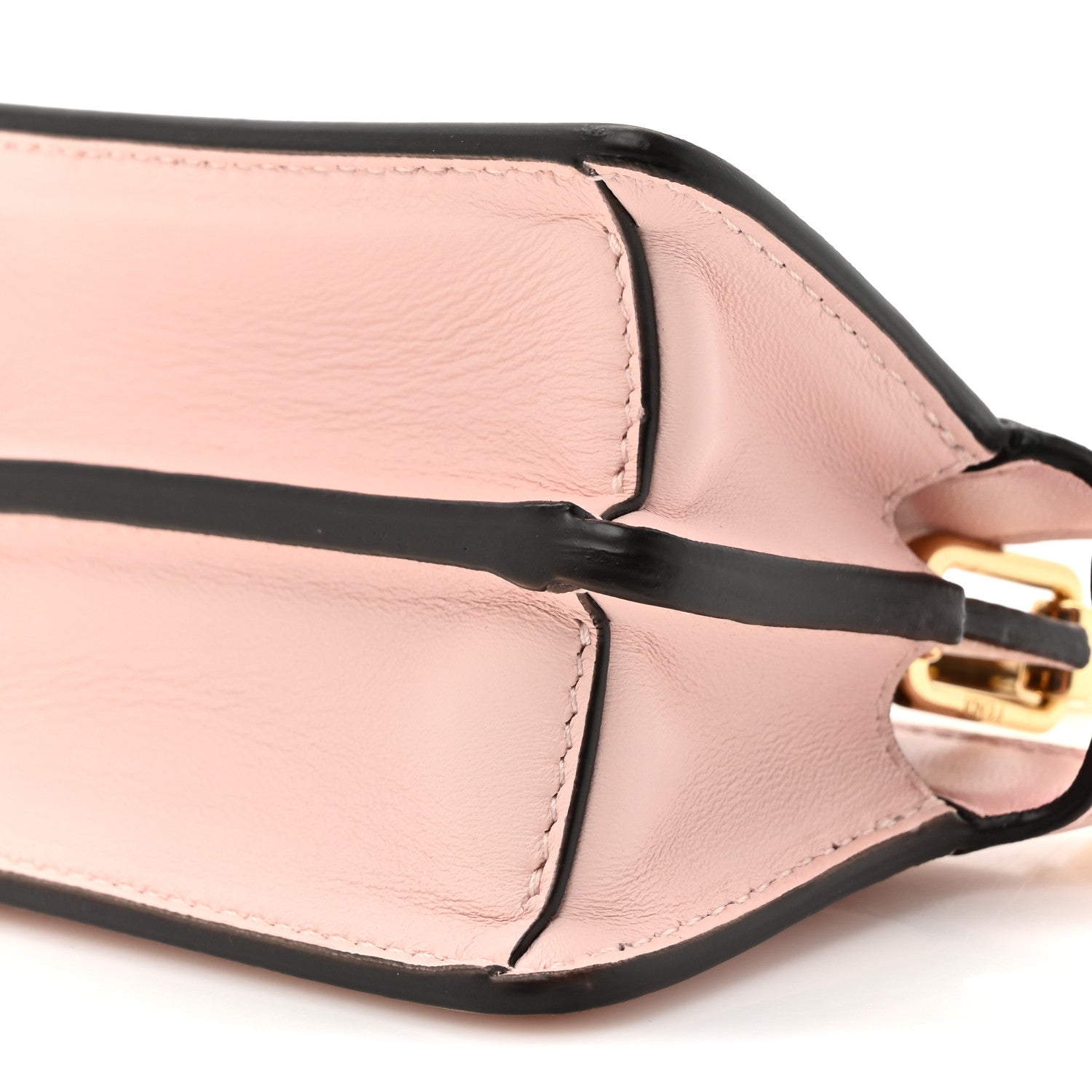 Fendi Shiny Nappa Nano Peekaboo Maxi Handle Satchel Rosa Confetto 10 of 11