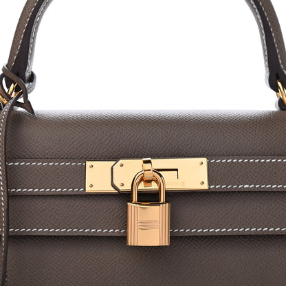 Hermes Epsom Kelly Sellier 28 Etoupe 15 of 16
