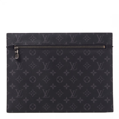 Louis Vuitton Monogram Eclipse Grand Sac Pochette 1 of 7