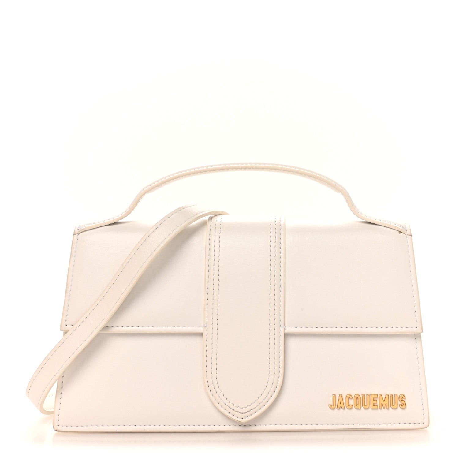 Jacquemus Smooth Calfskin Le Grand Bambino White 1 of 9