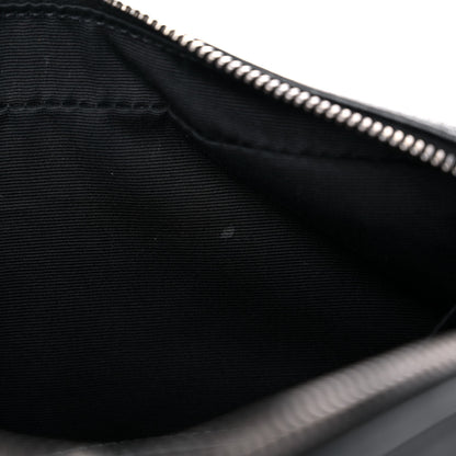 Saint Laurent Calfskin Matelasse Monogram Lou Camera Bag Black 10 of 11