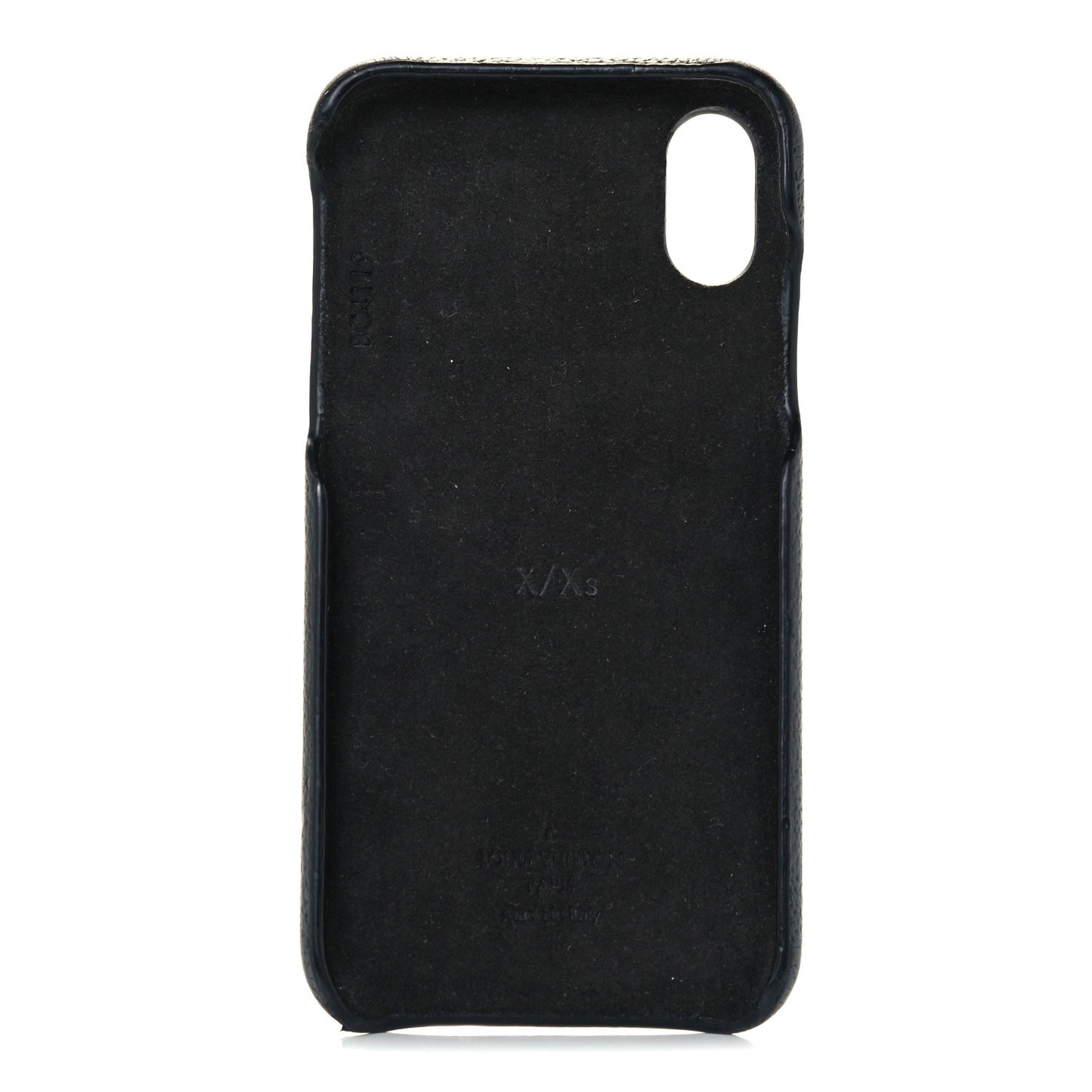 Monogram iPhone X/XS Bumper Black