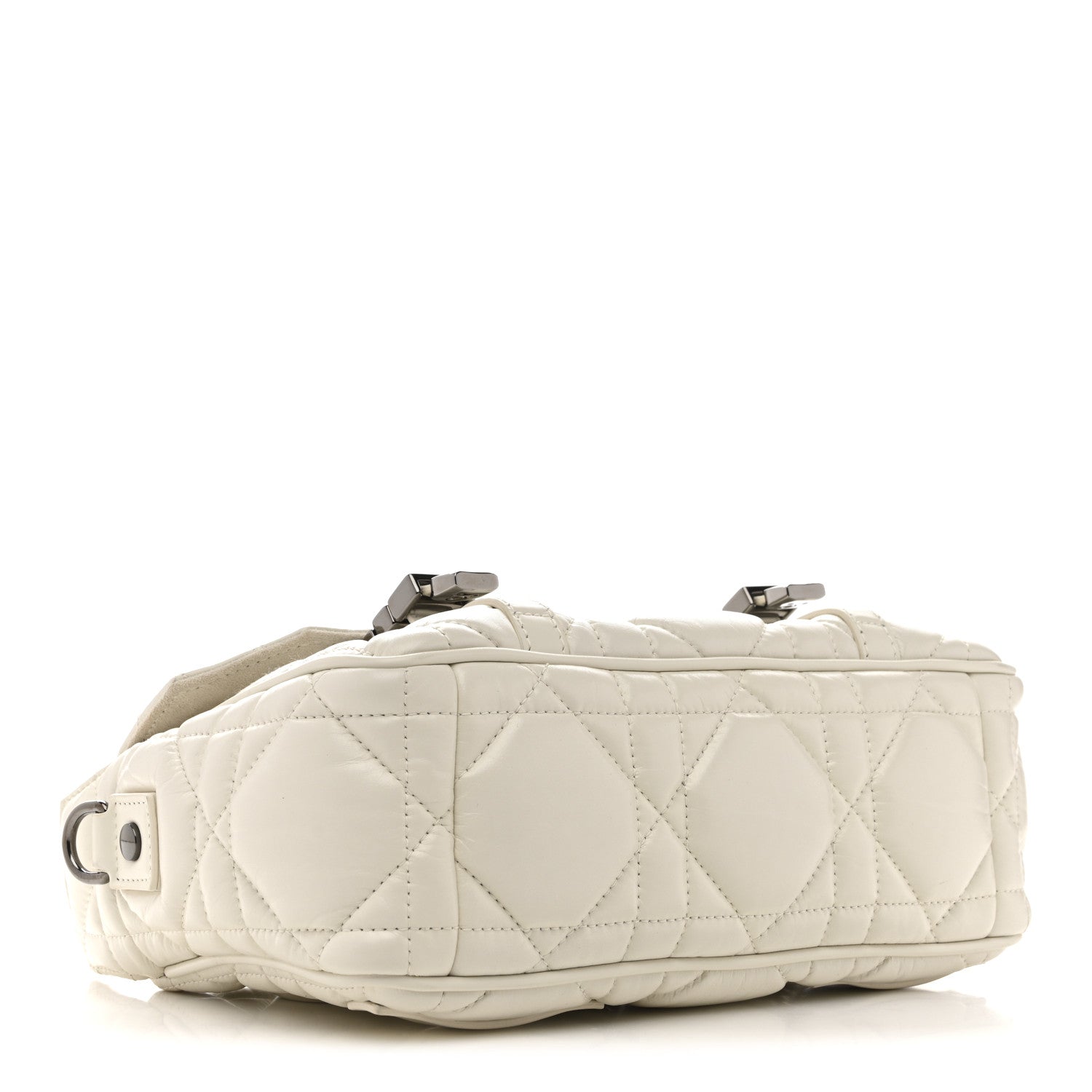Christian Dior Calfskin Macrocannage Small Diorcamp Messenger Latte 4 of 14