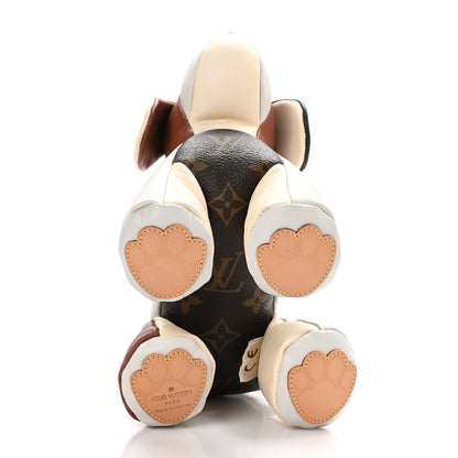 Louis Vuitton Calfskin Monogram Doudou Oscar Dog Beige 5 of 9