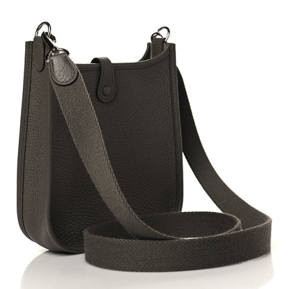 Hermes Taurillon Clemence Evelyne TPM Etain 3 of 11