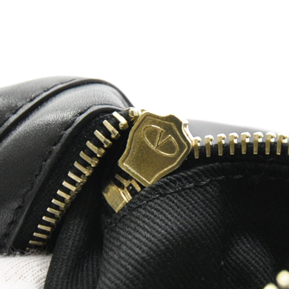 Valentino Garavani Leather Rockstud Tote Black 11 of 12