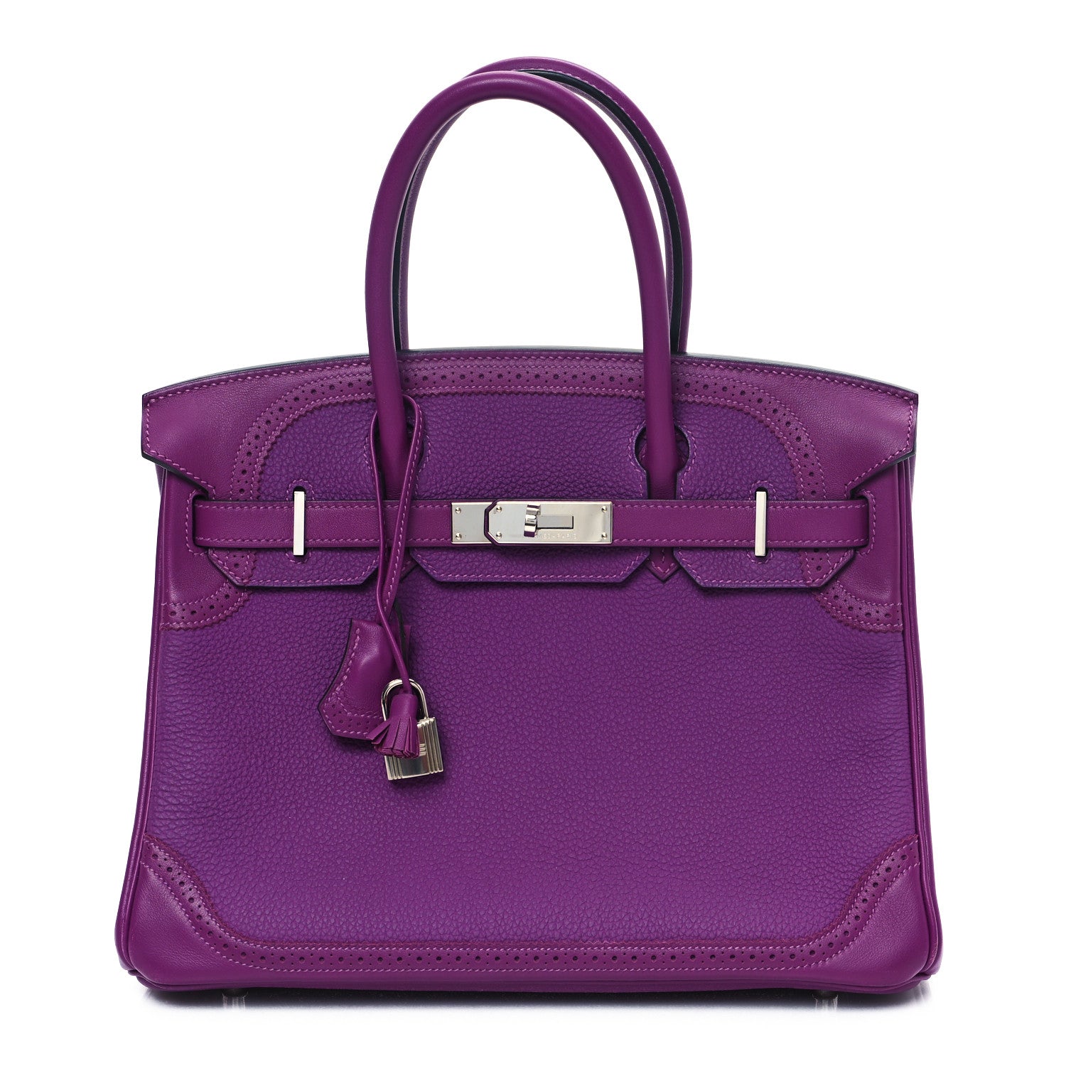 Hermes Togo Swift Ghillies Birkin 30 Anemone 1 of 12