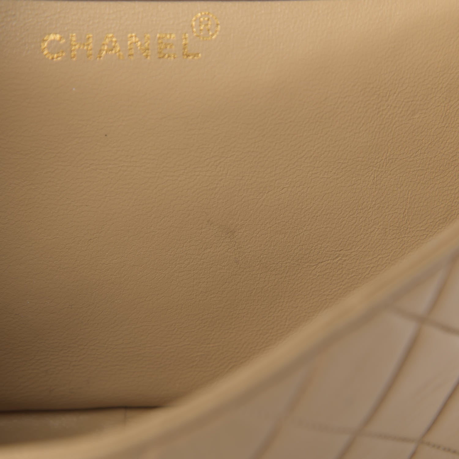 Chanel Lambskin Quilted Medium Double Sided Flap Beige 15 of 26
