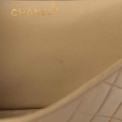 Chanel Lambskin Quilted Medium Double Sided Flap Beige 15 of 26