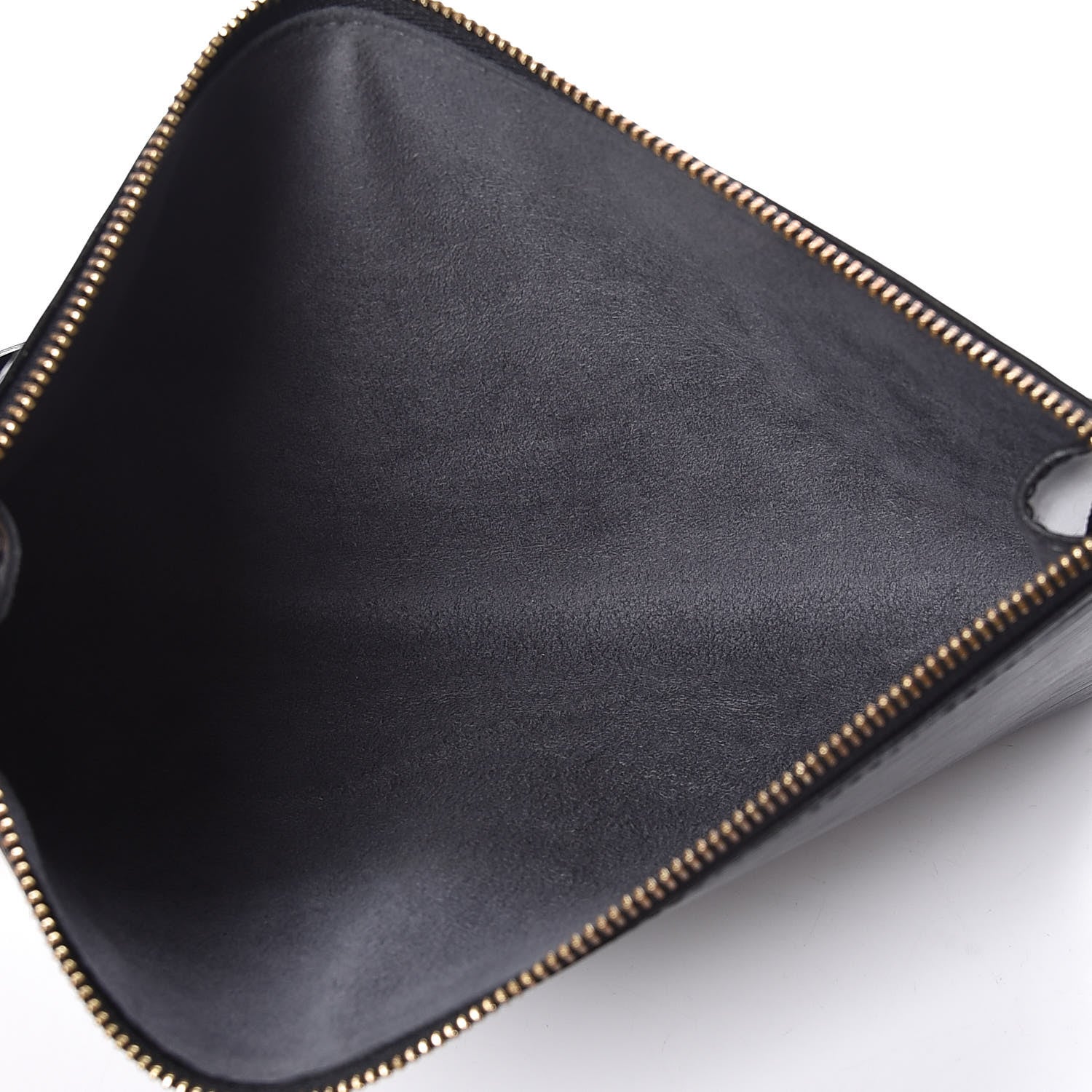 Louis Vuitton Epi Pochette Accessories 24 Black 5 of 7