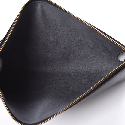 Louis Vuitton Epi Pochette Accessories 24 Black 5 of 7