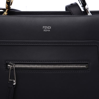 Fendi Vitello Century Opaco F is Fendi Small Runaway Satchel Black 8 of 8