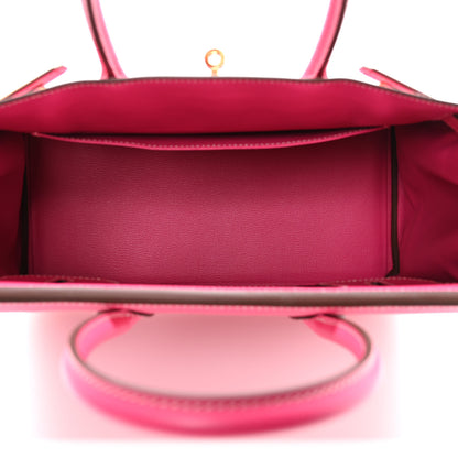 Hermes Epsom Birkin 30 Rose Tyrien 5 of 11