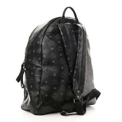 MCM Visetos Medium Sprinkle Stud Stark Backpack Black 3 of 11