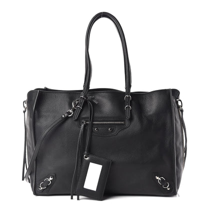 Balenciaga Veau Papier B4 Zip Around Tote Black 1 of 10