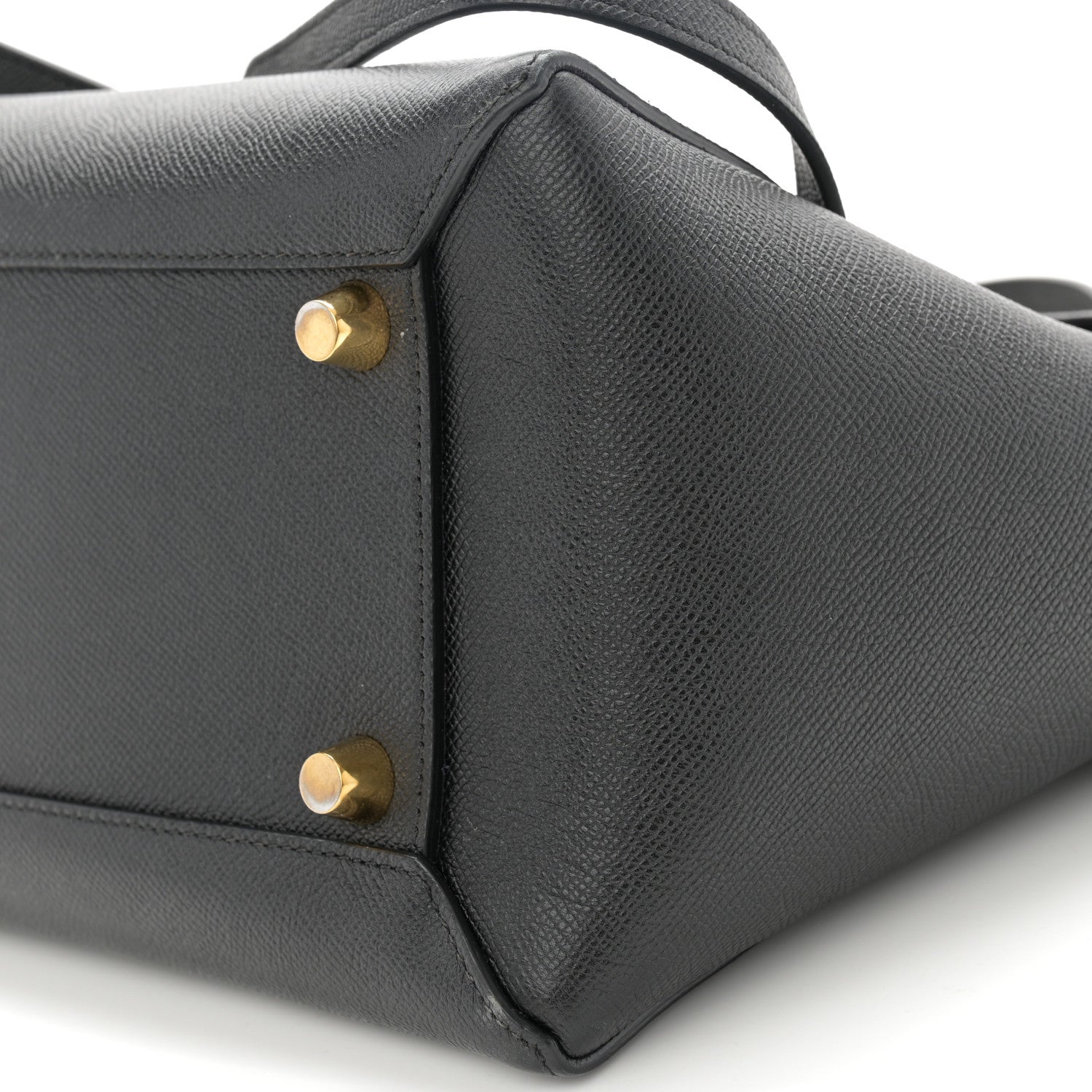 Celine Grained Calfskin Mini Belt Bag Black 10 of 11