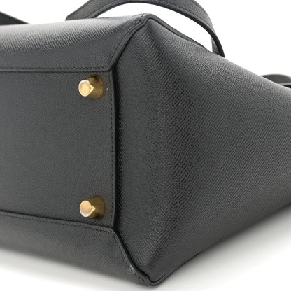 Celine Grained Calfskin Mini Belt Bag Black 10 of 11