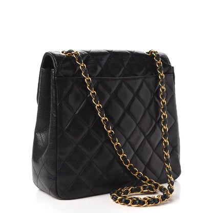 Chanel Caviar Quilted Small Single Flap Black 3 of 12