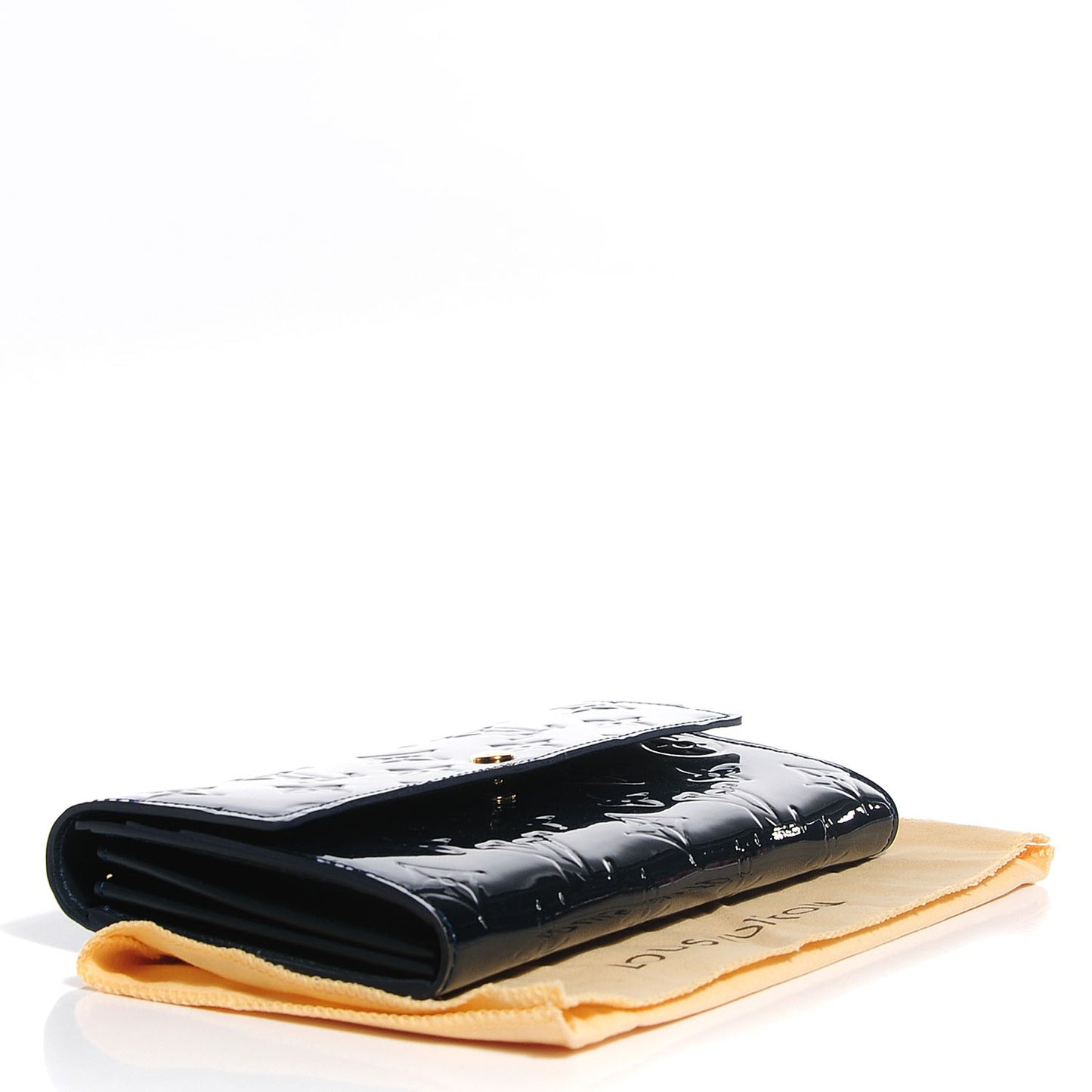 Vernis Sarah Wallet Blue Nuit