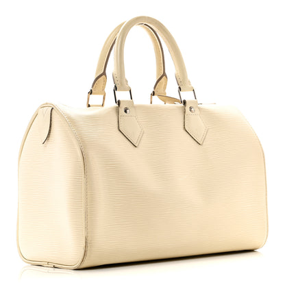 Louis Vuitton Epi Speedy 25 Ivory 3 of 10