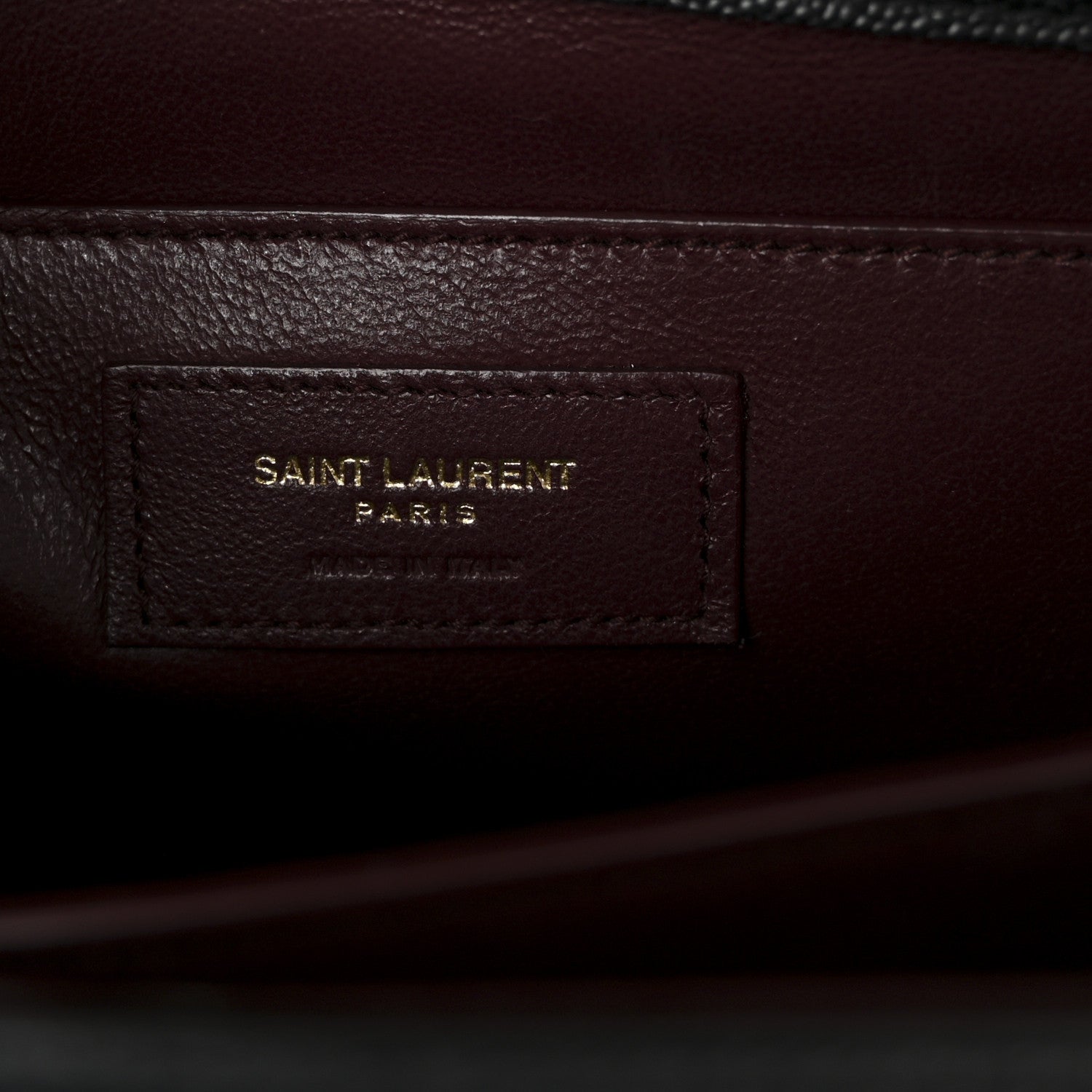 Saint Laurent Grain de Poudre Medium Classic Monogram Cassandra Top Handle Black 6 of 9