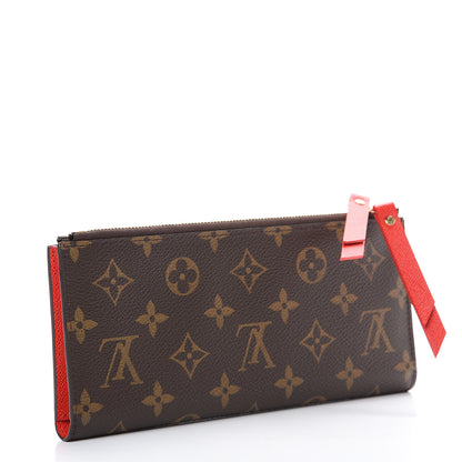Louis Vuitton Monogram Adele Wallet Coquelicot 2 of 7