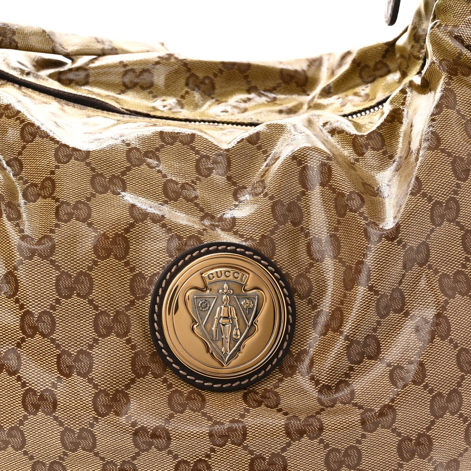 Gucci Crystal Monogram Hysteria Hobo 8 of 10