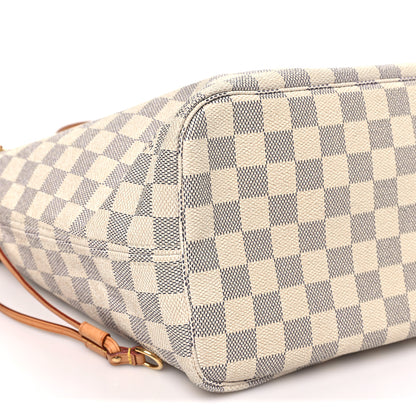 Louis Vuitton Damier Azur Neverfull MM 7 of 9