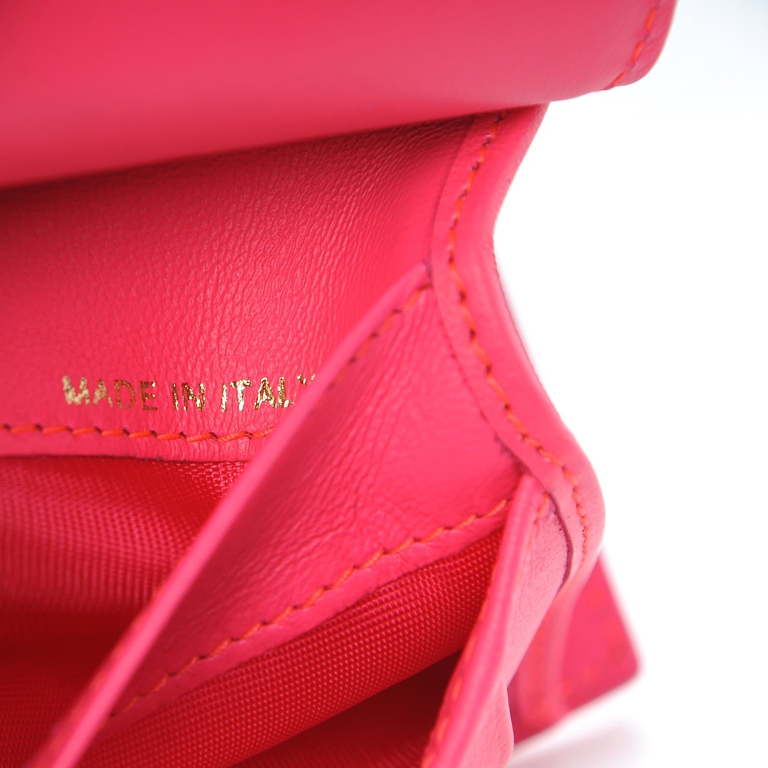 Valentino Garavani Nappa Canvas Camouflage Rockstud Continental Wallet Fuxia Fluo 9 of 10