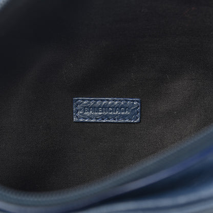 Balenciaga Agneau Arena Logo Explorer Belt Bag Bleu Roi 6 of 10