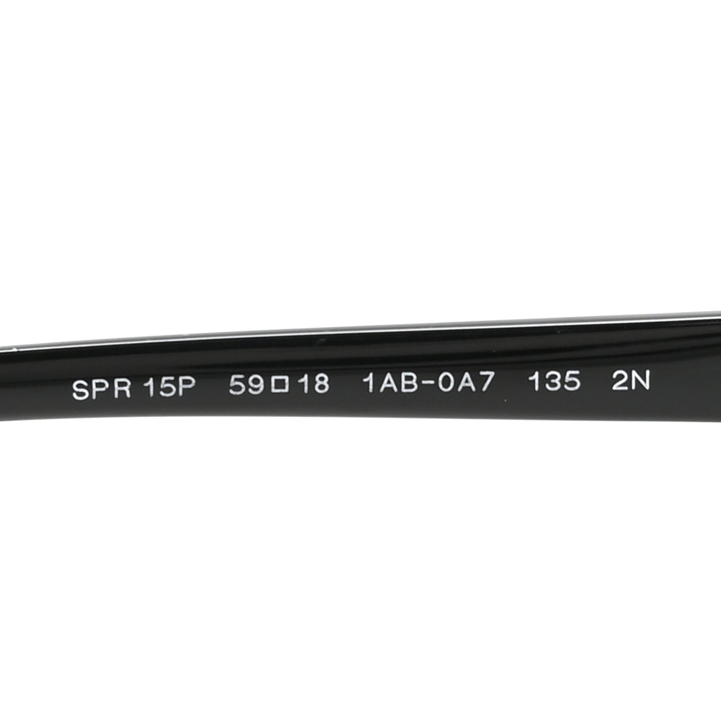Acetate Sunglasses SPR 15P Black