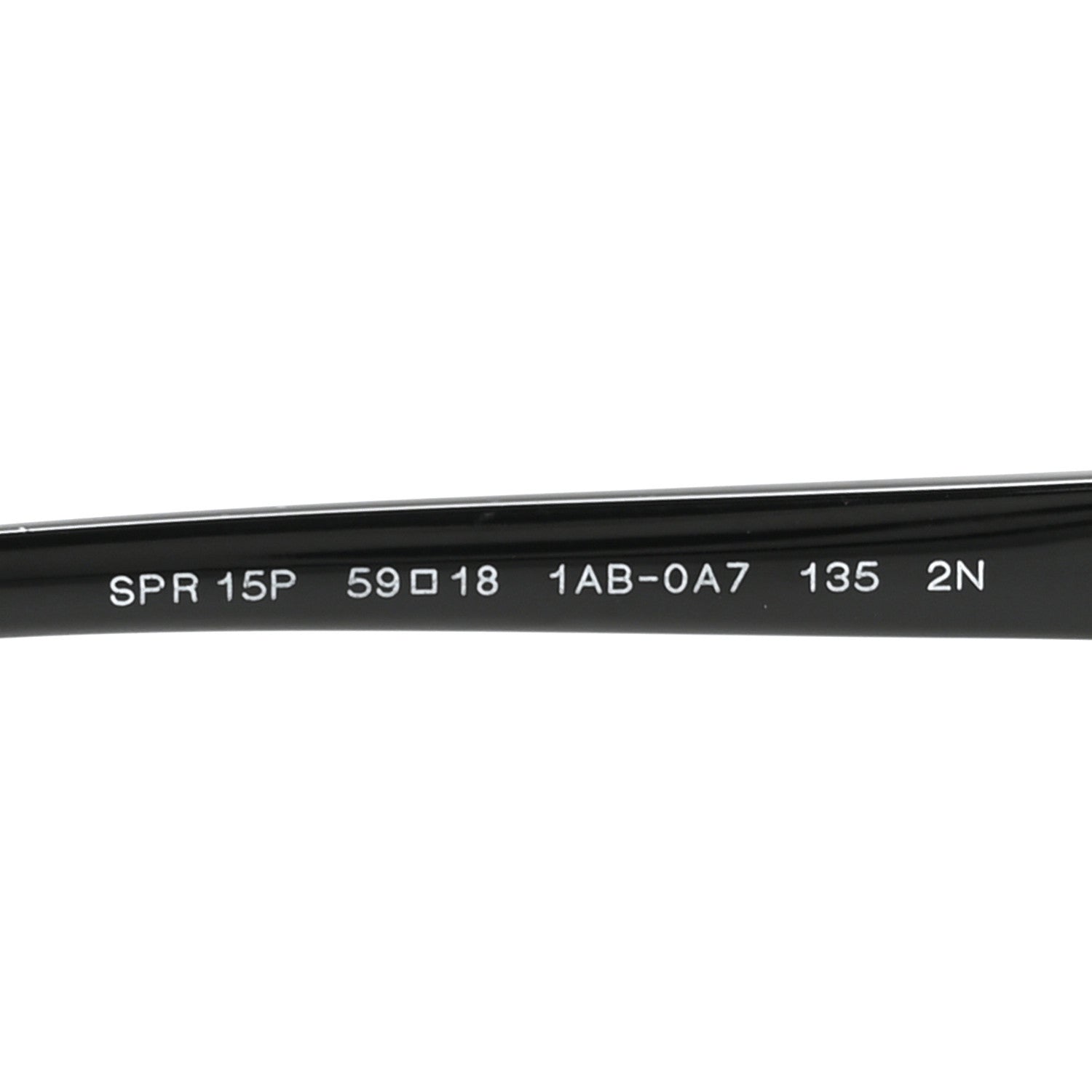 Prada Acetate Sunglasses SPR 15P Black 5 of 8