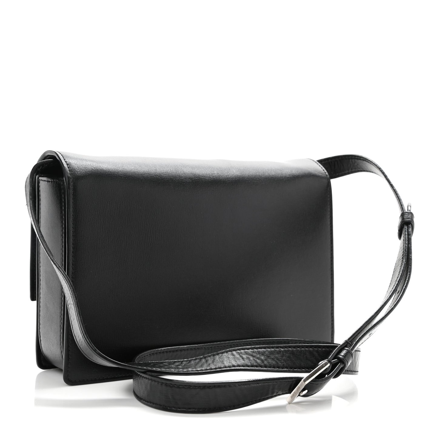 Smooth Calfskin Suede Medium Bellechasse Black
