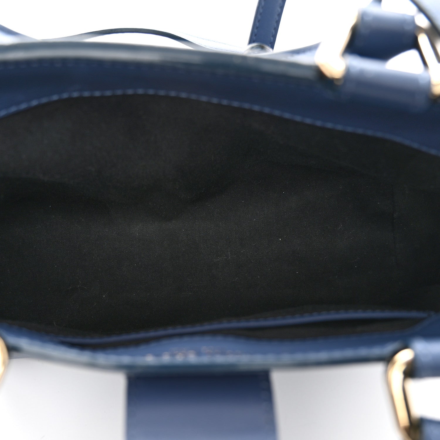 Jimmy Choo Calfskin Small Lockett Tote Jeans 5 of 11