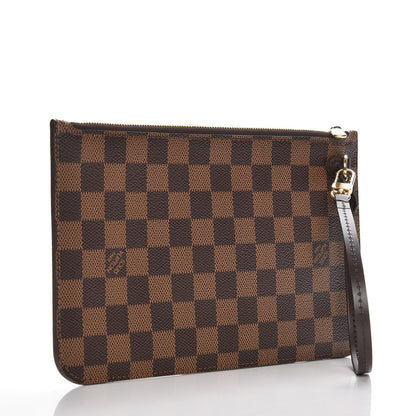 Louis Vuitton Damier Ebene Neverfull MM GM Pochette 3 of 8