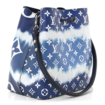 Louis Vuitton Monogram Escale Neonoe MM Blue 5 of 19