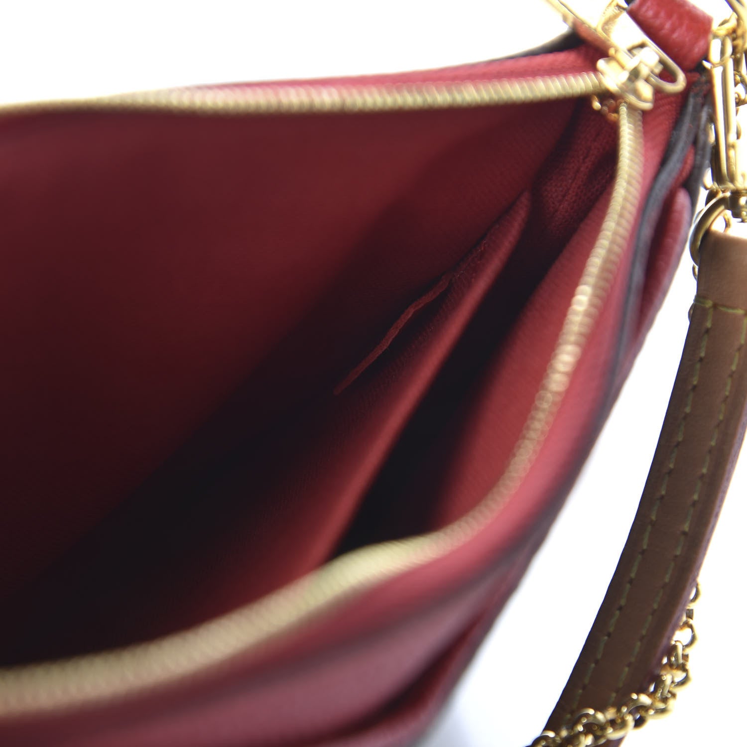 Louis Vuitton Monogram Pallas Clutch Cherry 9 of 10