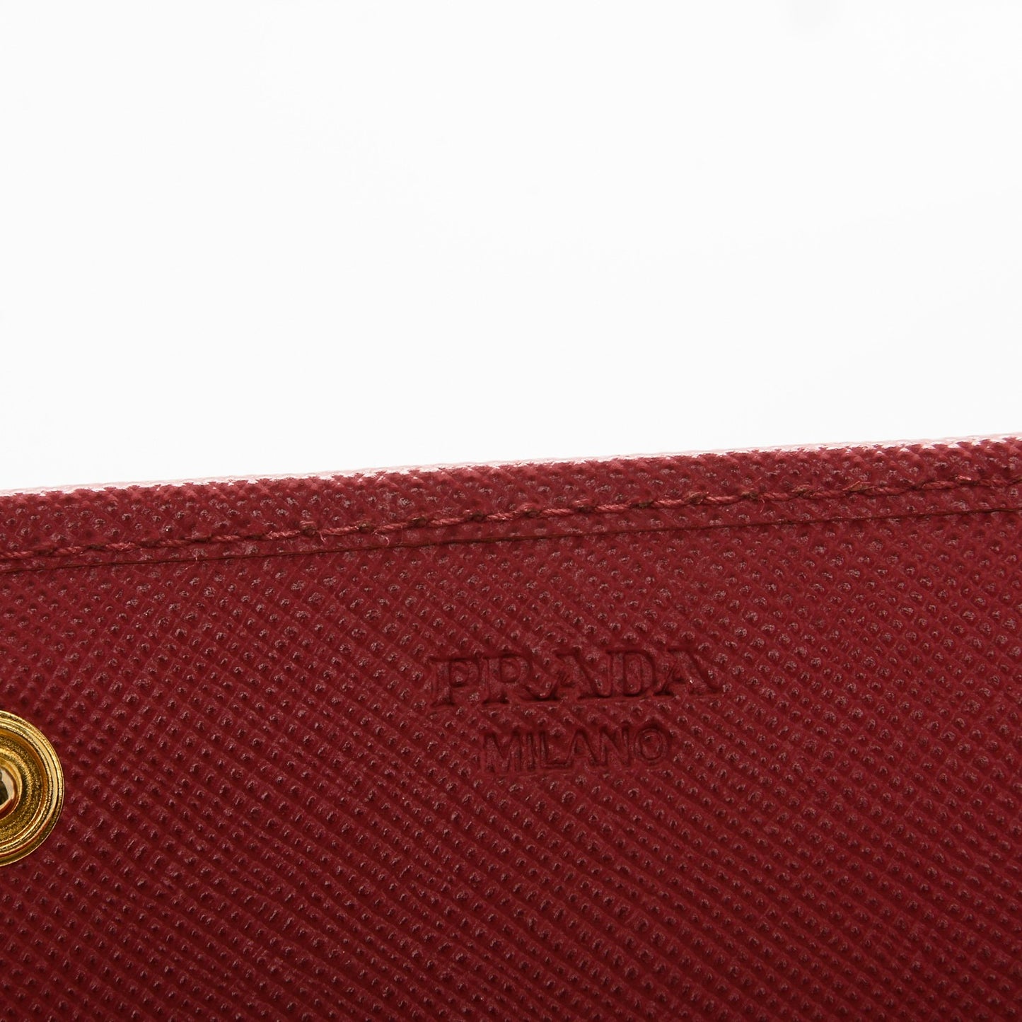 Saffiano Bow Continental Wallet Peonia